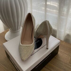 Sparkly and Comfortable Heels